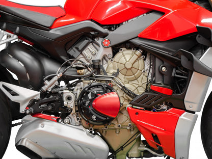 DBK Special Parts (Ducabike) Billet Intake / Slider For DBK Special Parts (Ducabike) Clutch Cover for the Ducati Panigale V4 R