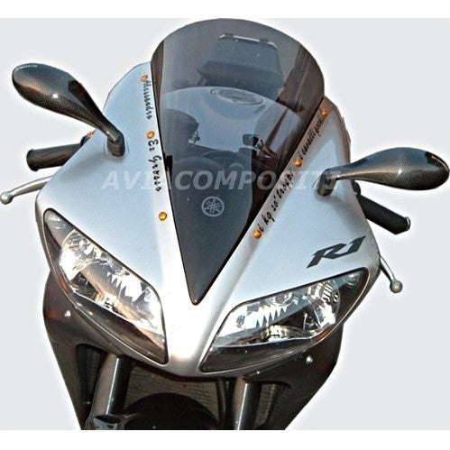 AviaCompositi Universal Carbon Fiber Mirror set - 28-42mm Mounting