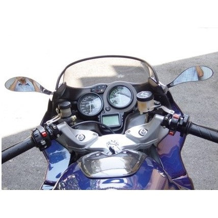 AviaCompositi Universal Carbon Fiber Mirror set - 28-42mm Mounting