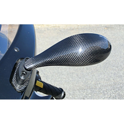 AviaCompositi Universal Carbon Fiber Mirror set - 28-42mm Mounting