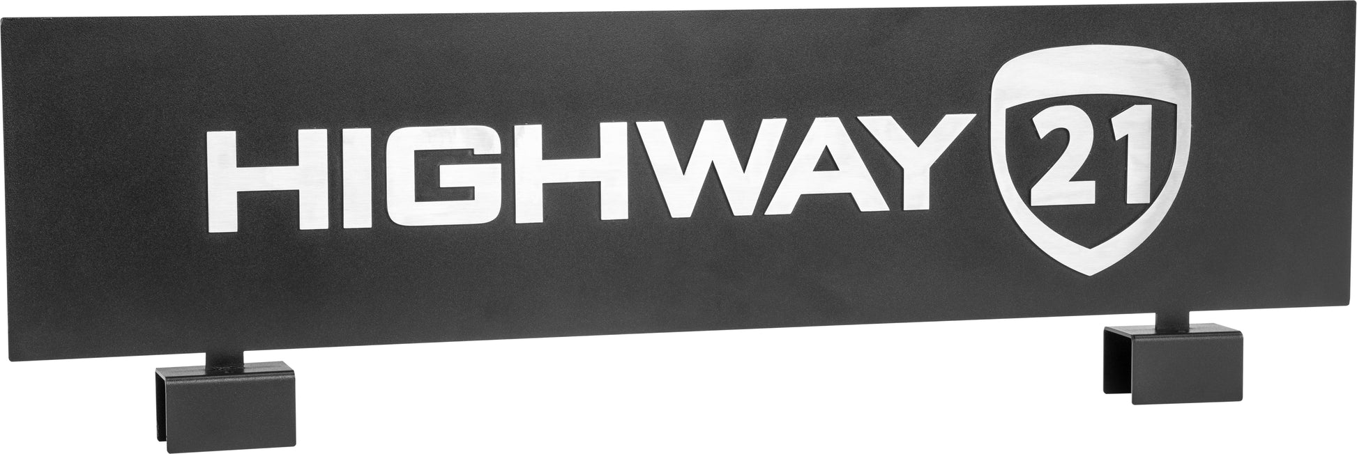 Slat Wall Display Sign