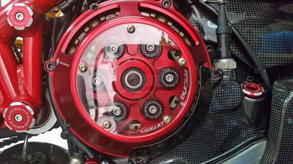 DBK Special Parts (Ducabike) Type 7 Full Dry Clutch Cover