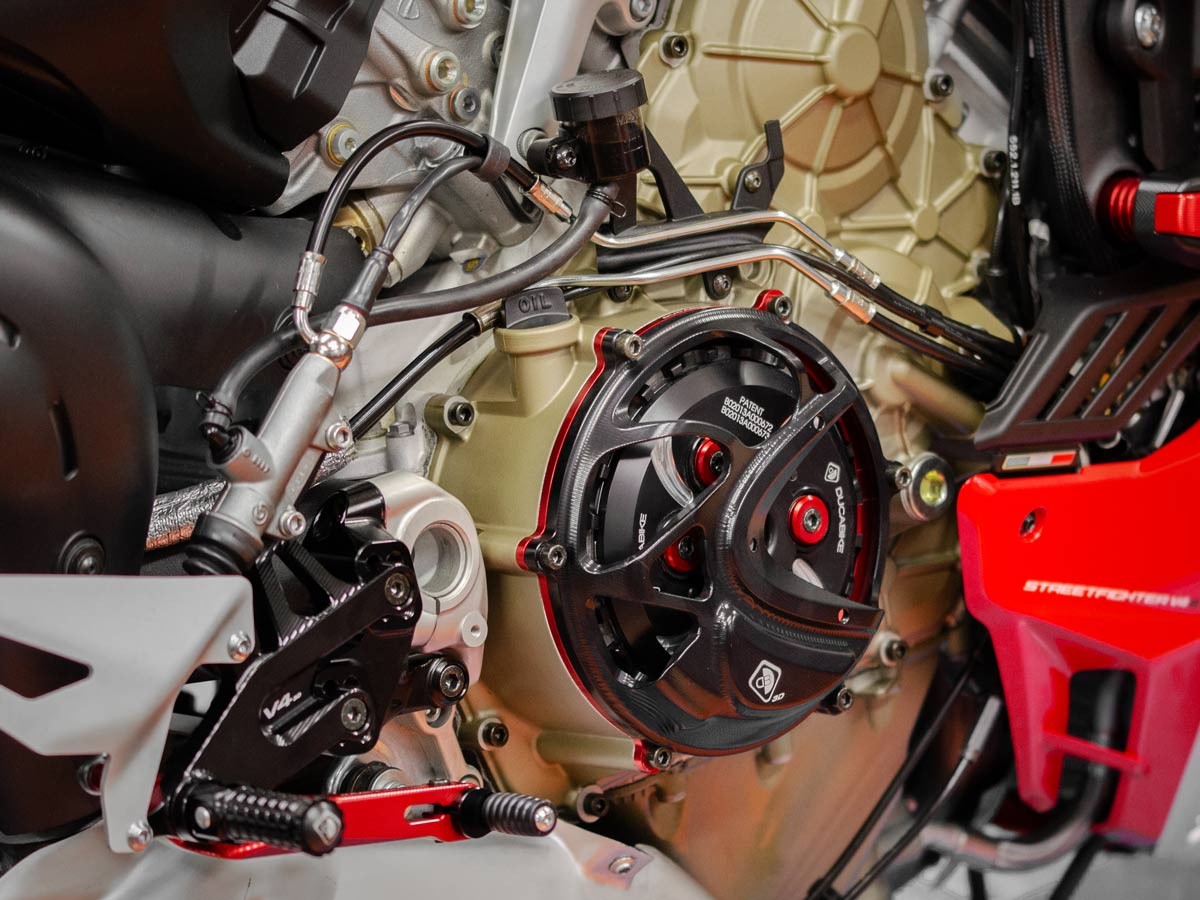 DBK Special Parts (Ducabike) Billet Clutch Cover for the Ducati Panigale V4 R