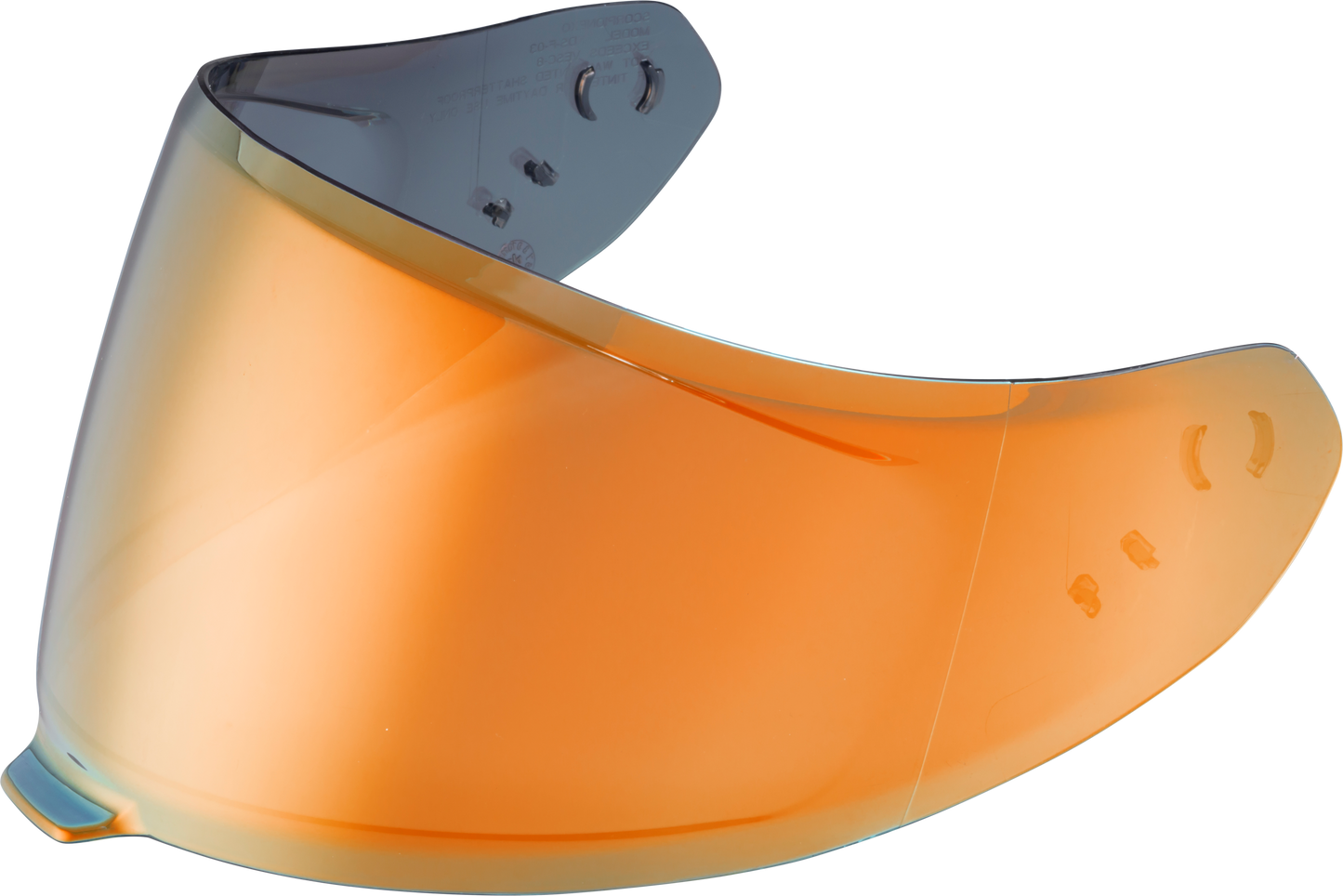 Exo Eclipse/R430 Faceshield Orange Mirrored