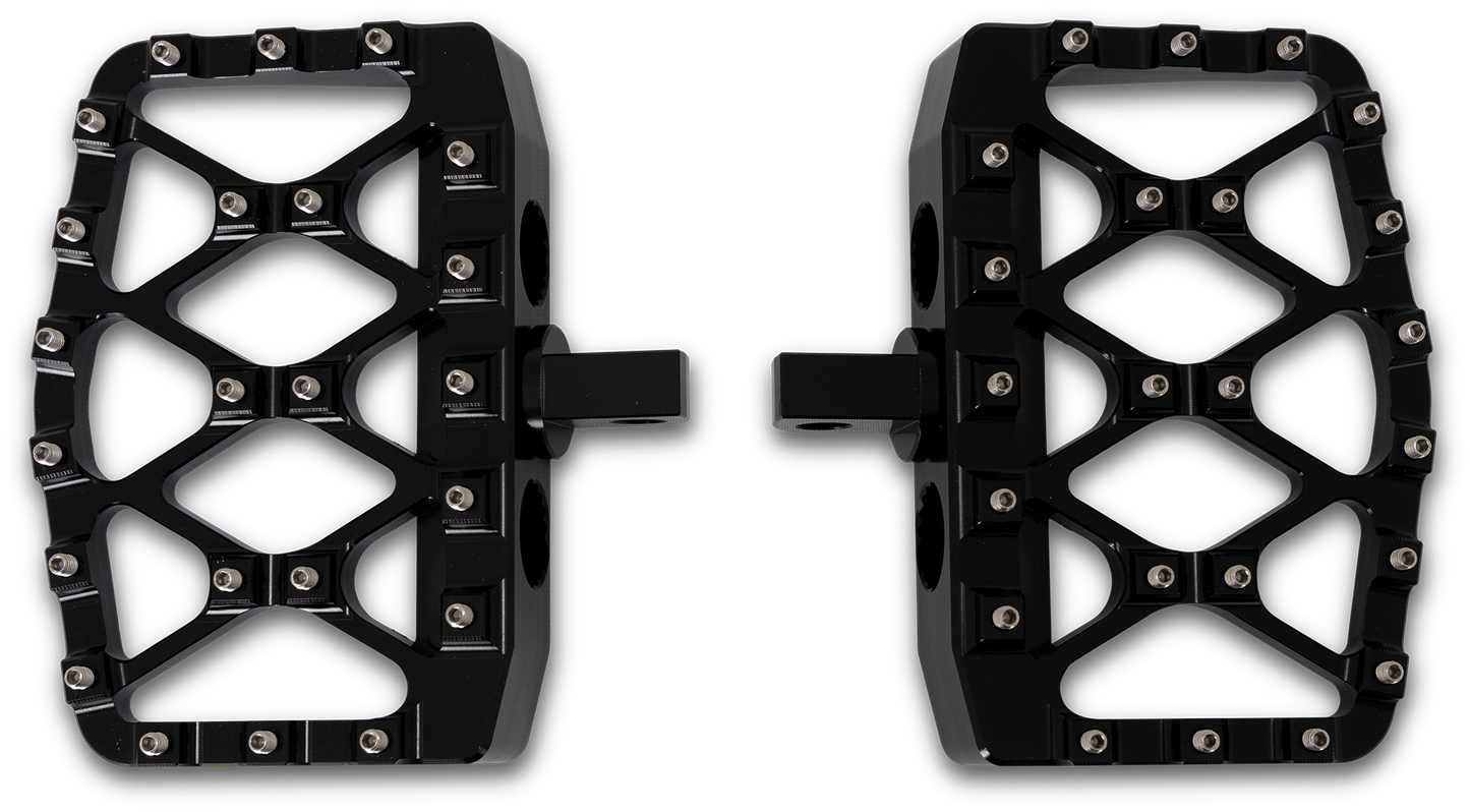 Mx Evolution Mini Floorboards Xl  Dyna Touring Passenger