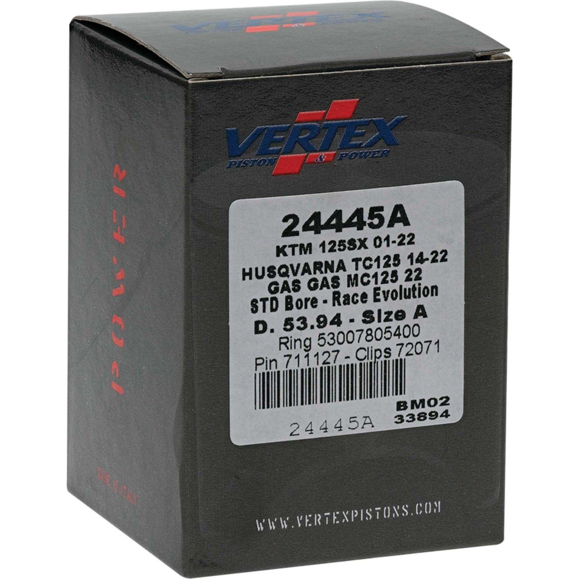 Piston Kit Cast Race Evolution 53.94/Std Ktm / Husq / Gas