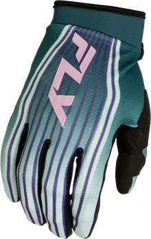 F 16 Lift Gloves Green/Purple/Pink Md