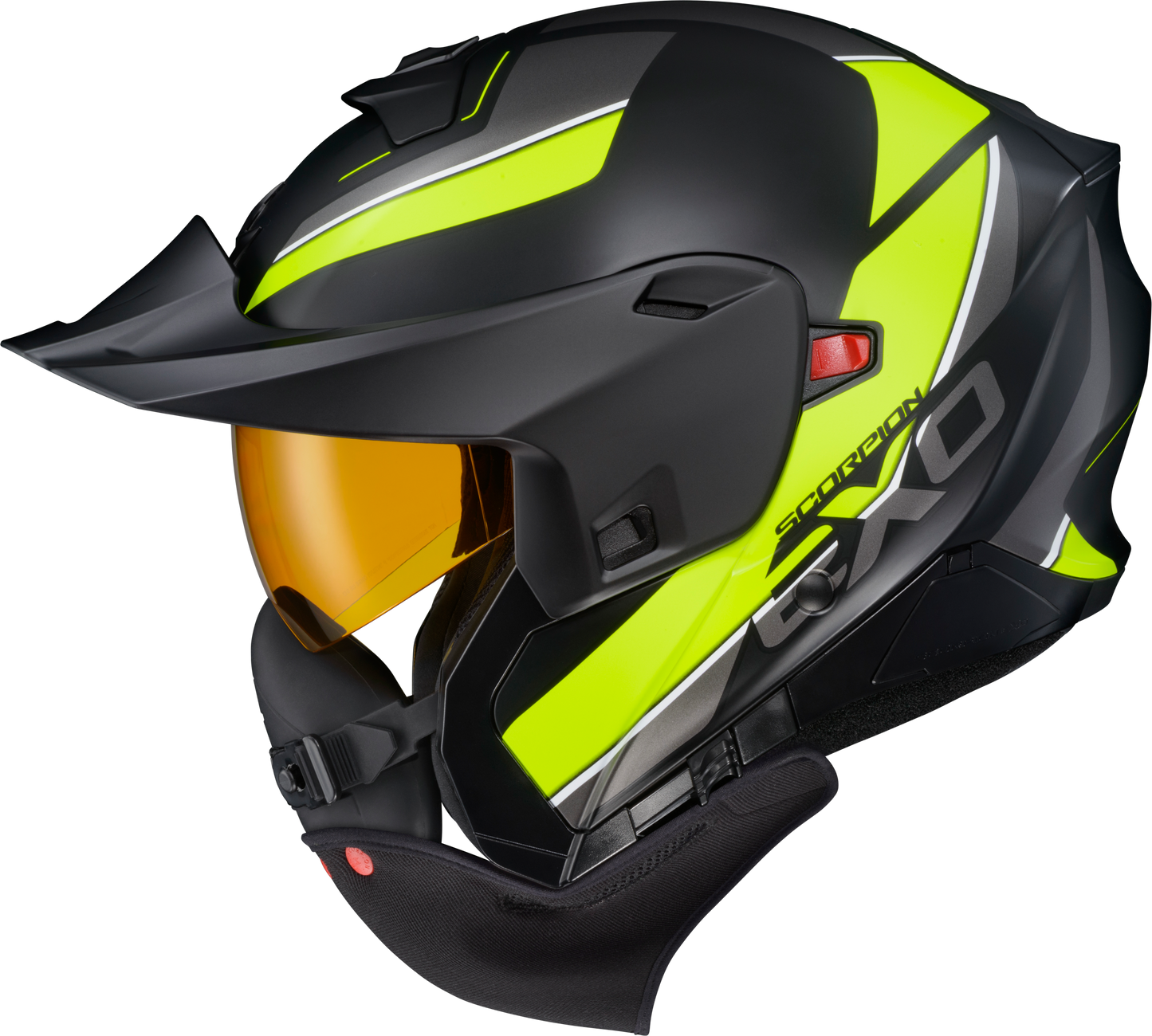 Exo Gt930 Cold Weather Helmet Modulus Hi Vis Sm (Electric)