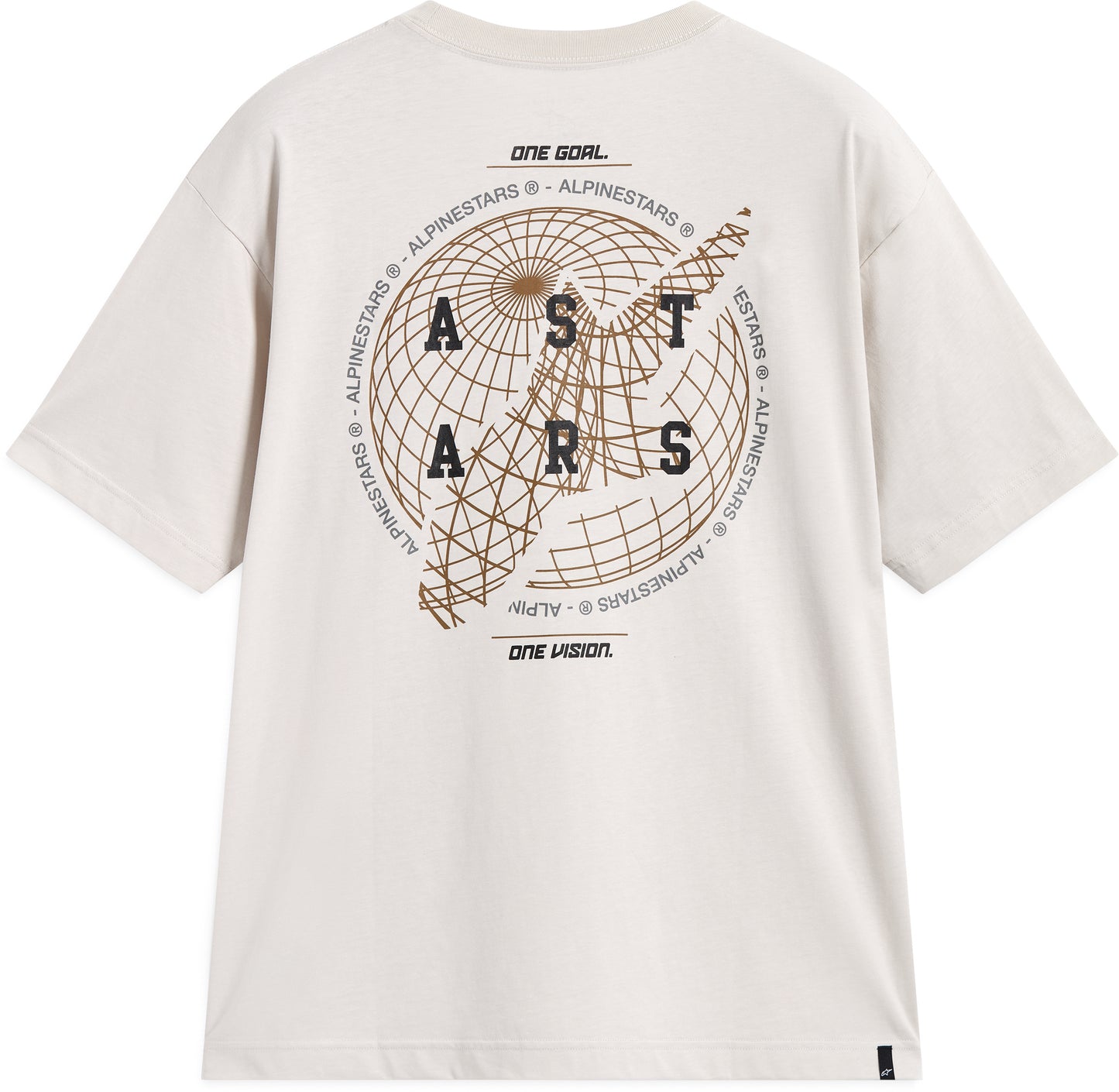 Latitude Oversized Ss Csf Tee Cement Md
