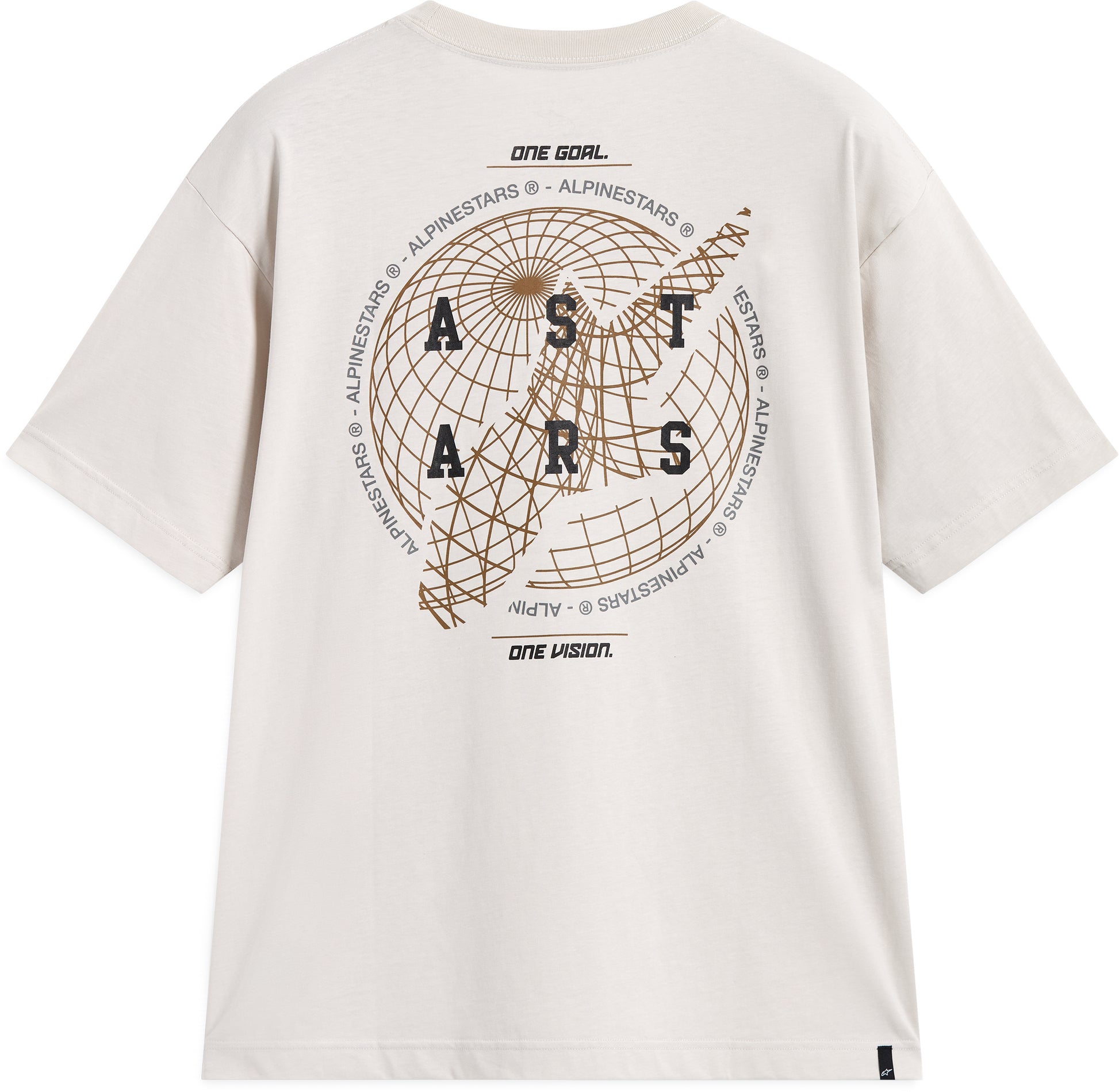 Latitude Oversized Ss Csf Tee Cement 2x
