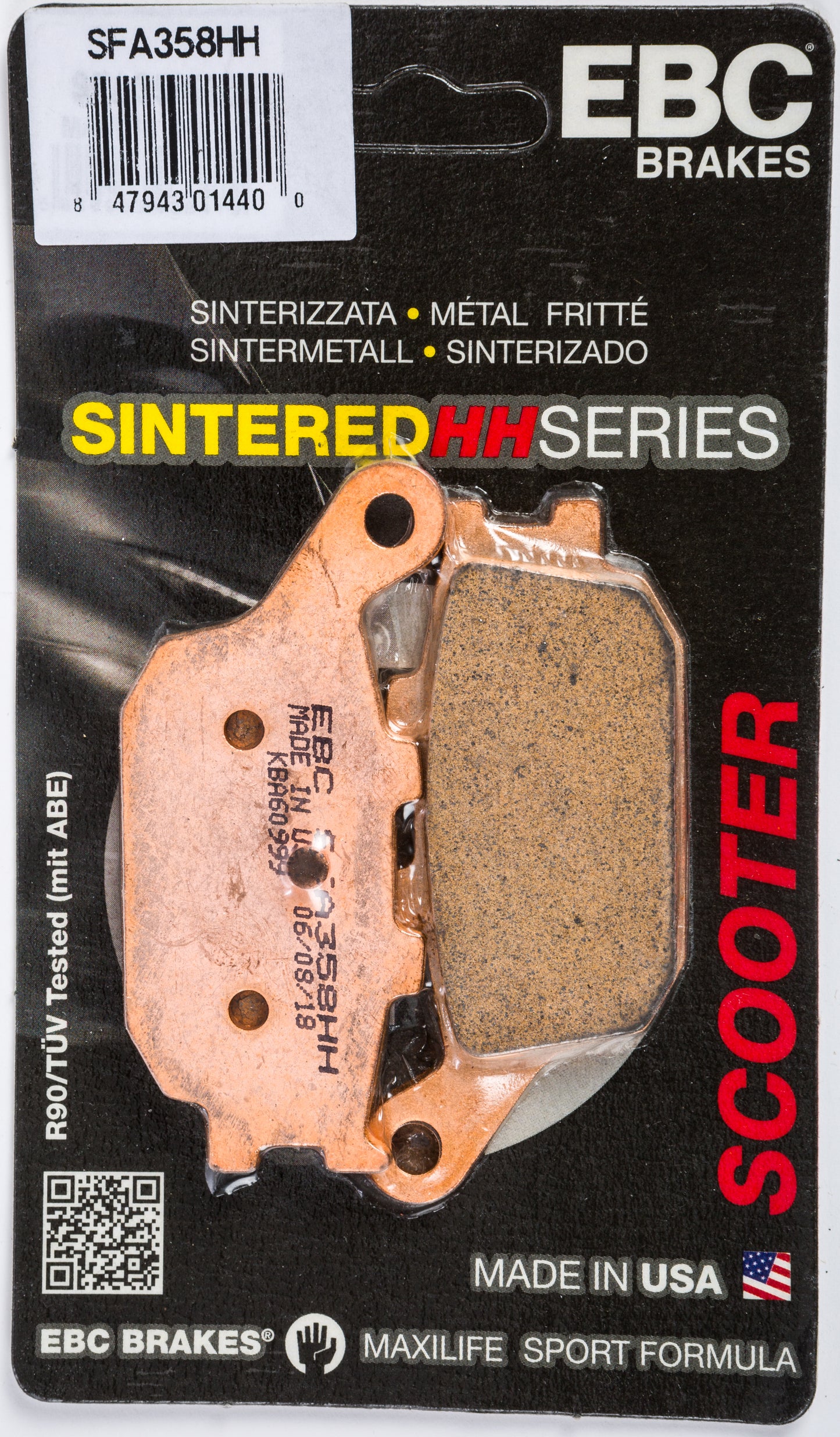 Brake Pads Sfa358hh Double H Sintered