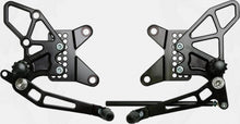 Rear Set Complete Blk Kaw