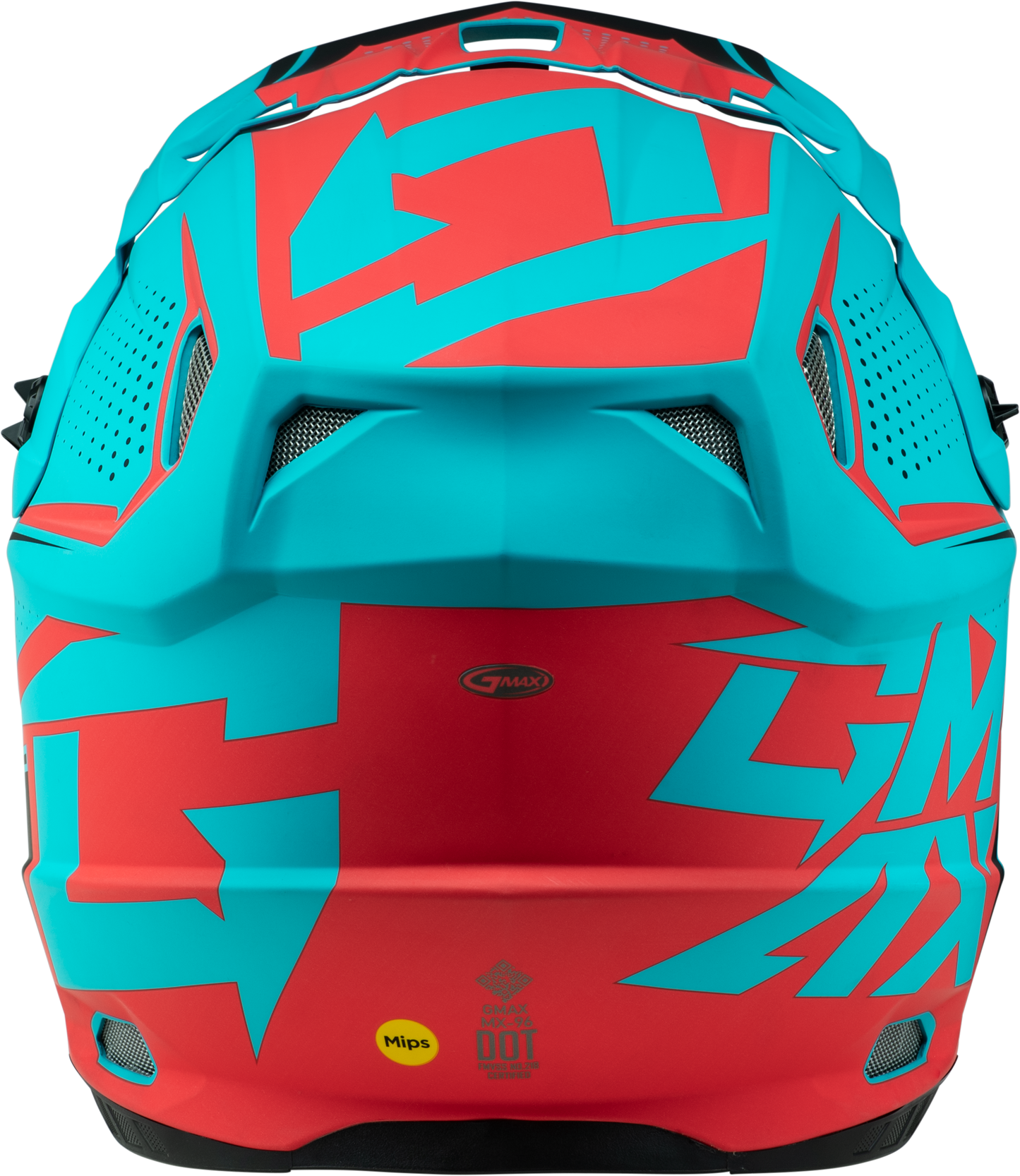 Mx 96 502 Helmet Matte Blue/Red  Xl