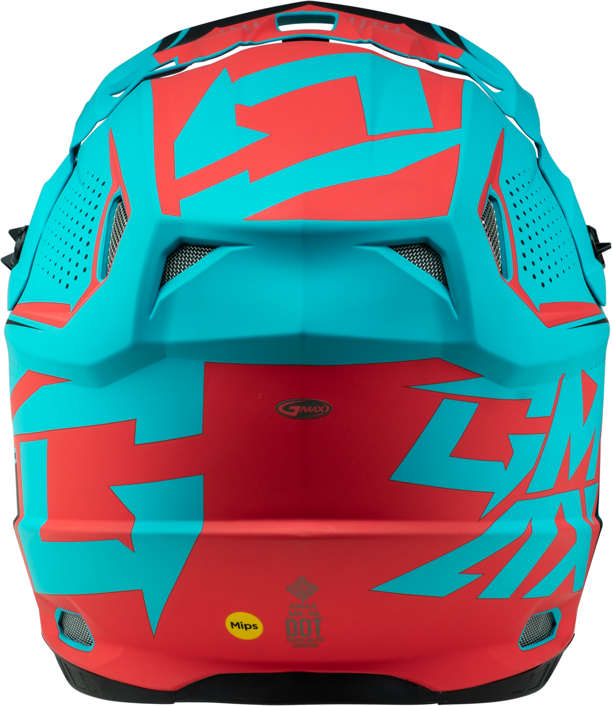 Mx 96 502 Helmet Matte Blue/Red  Xl