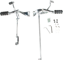 Forward Control Kit Xl 04 13 Chr W/Rubber Band Pegs
