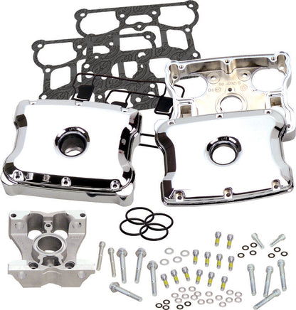 S&S Cycle 1999+ BT 4-1/8in Rocker Box - Chrome