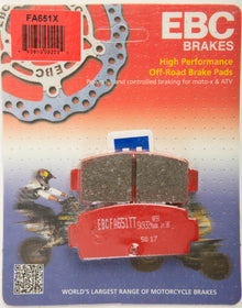 Brake Pads Fa651x Carbon X Series