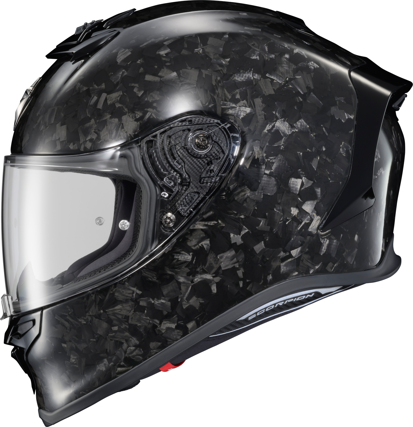 Exo R1 Air Full Face Helmet Carbon Onyx Gloss Black Sm