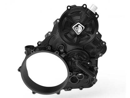 DBK Special Parts (Ducabike) Billet Clutch Side Case Kit for Clear Wet Clutch Cover for the Ducati Multistrada / Diavel V4