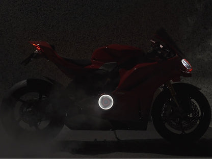 DBK Special Parts (Ducabike) EVO LED Clear Wet Clutch Cover for the Ducati Monster 937, Multistrada V2, and DesertX