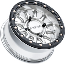 Alpha Hyper Wheel 4/156 Hyper Silver/Blk 15x7 (+10mm)