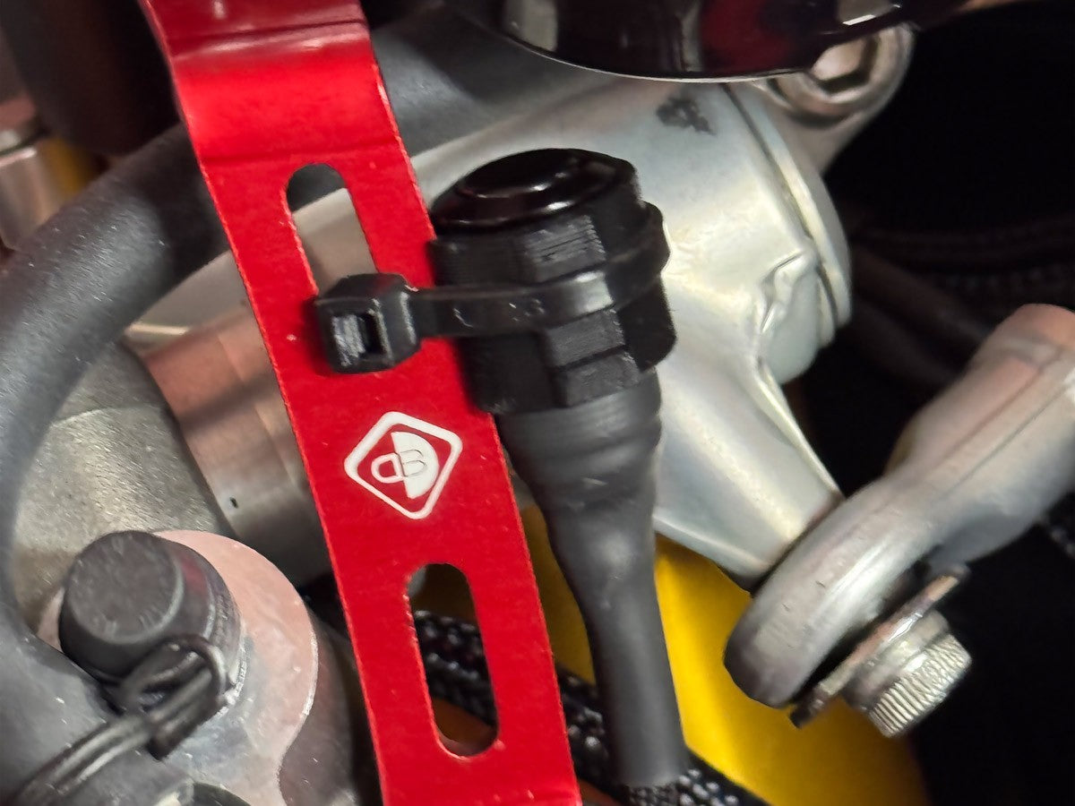 DBK Special Parts (Ducabike) EVO LED Dual Color Clear Wet Clutch Cover for the Ducati Panigale / Streetfighter / Multistrada / Diavel V4