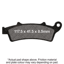 Brake Pads Sfa324hh Double H Sintered
