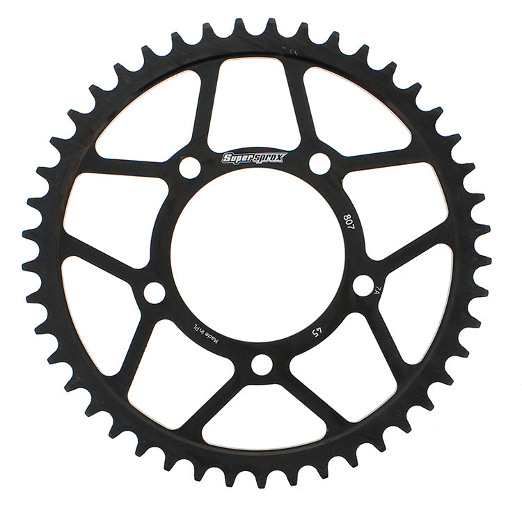 Rear Sprocket Steel 45t 525 Blk Suz