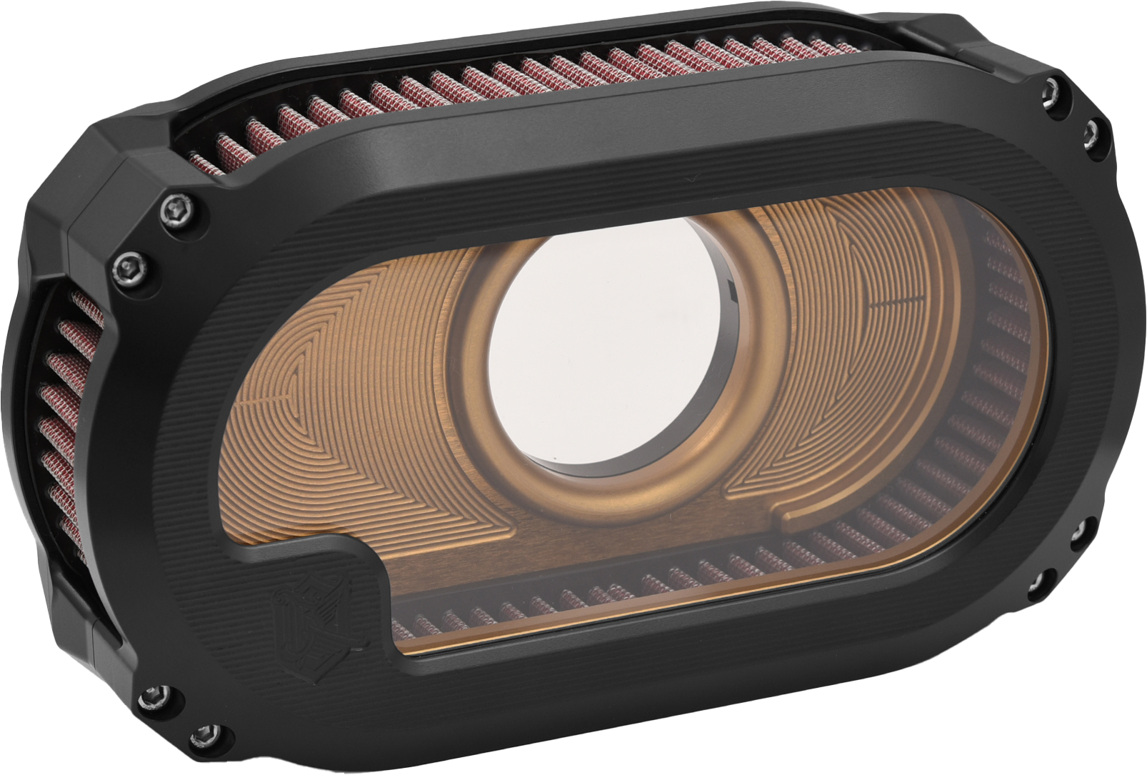 Nl Tc Air Cleaner W/Glass Black W/Gold