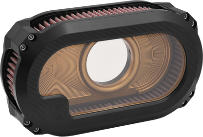 Nl Tc Air Cleaner W/Glass Black W/Gold