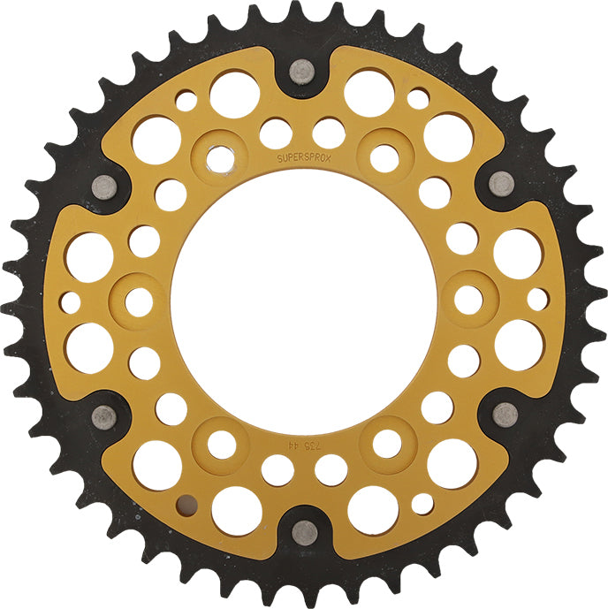 Rear Stealth Sprocket Alu/Stl 44t 520 Gld Duc