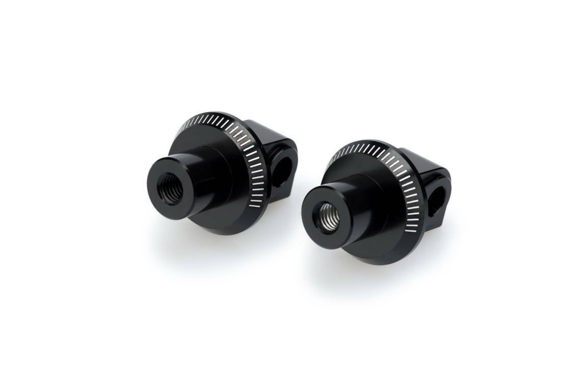 Footpeg Adapter Passenger Black Suz
