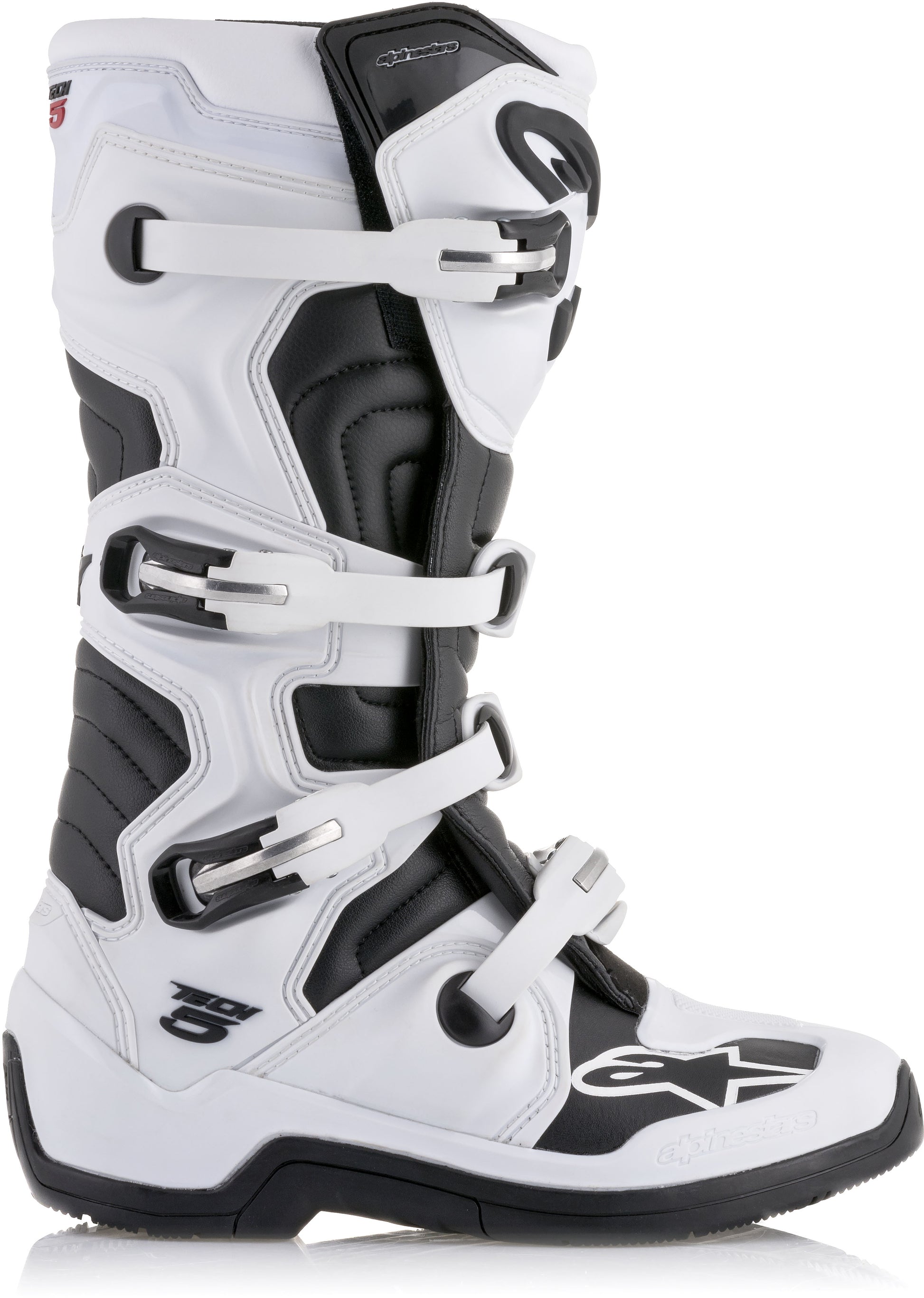 Tech 5 Boots White/Black Sz 05