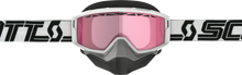 Primal Goggle Snow Cross White/Black W/Rose