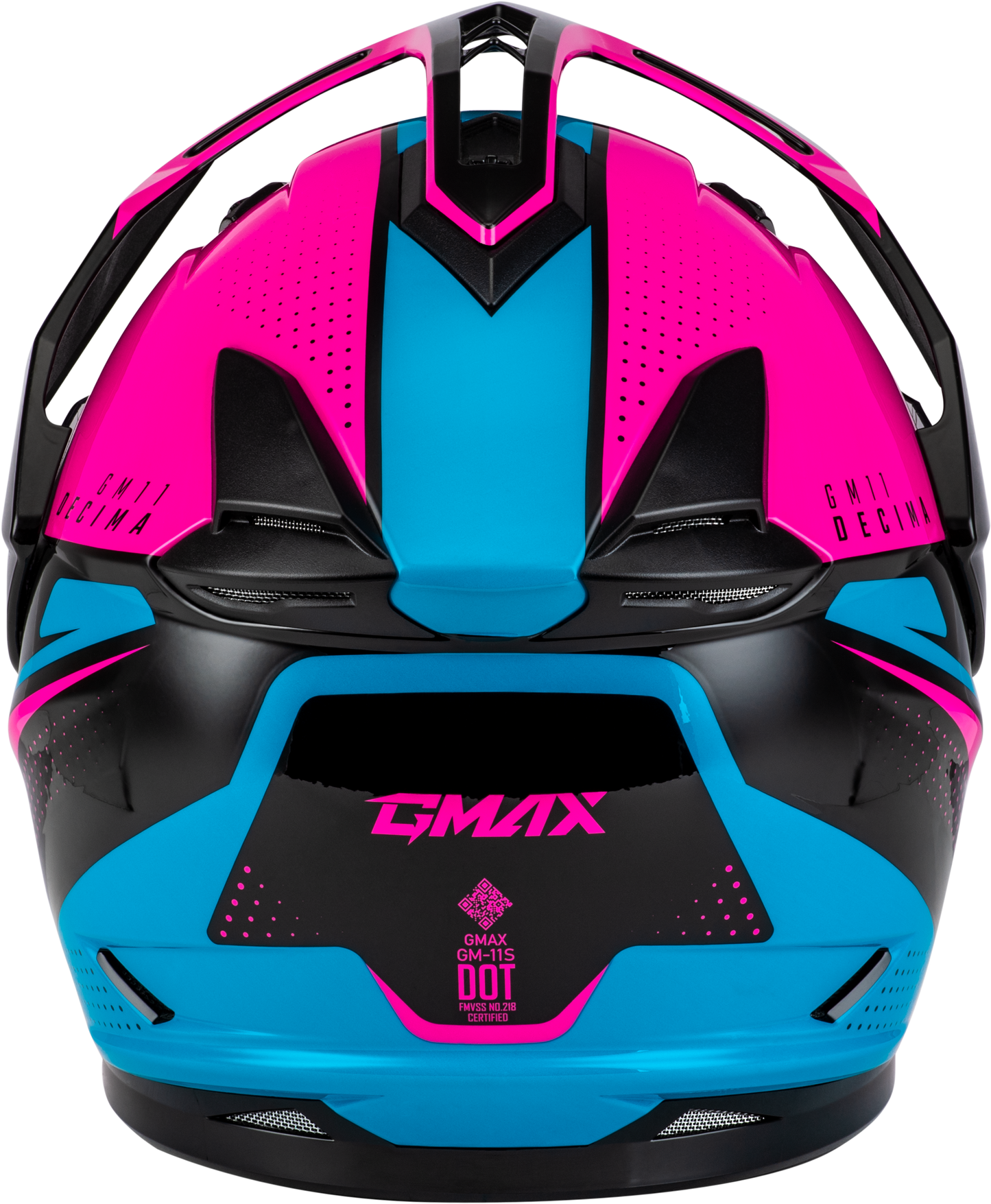 Gm 11 Decima Helmet Black/Pink/Blue Xl