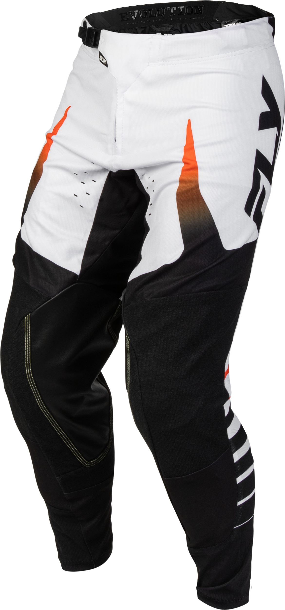 Evolution  Dst Bolt  Pants White/Black/Orange Sz 30
