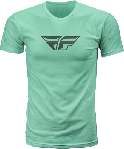 Fly F Wing Tee Sage/Grey Lg