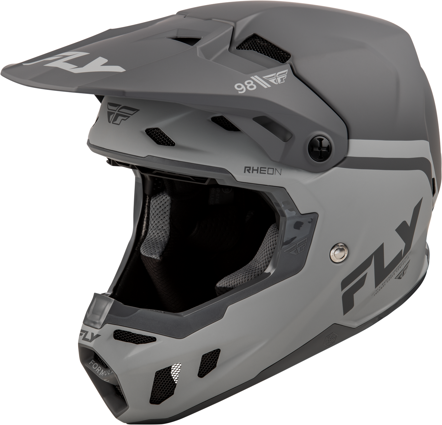 Youth Formula Cc Objective Helmet Matte Black/Grey Yl