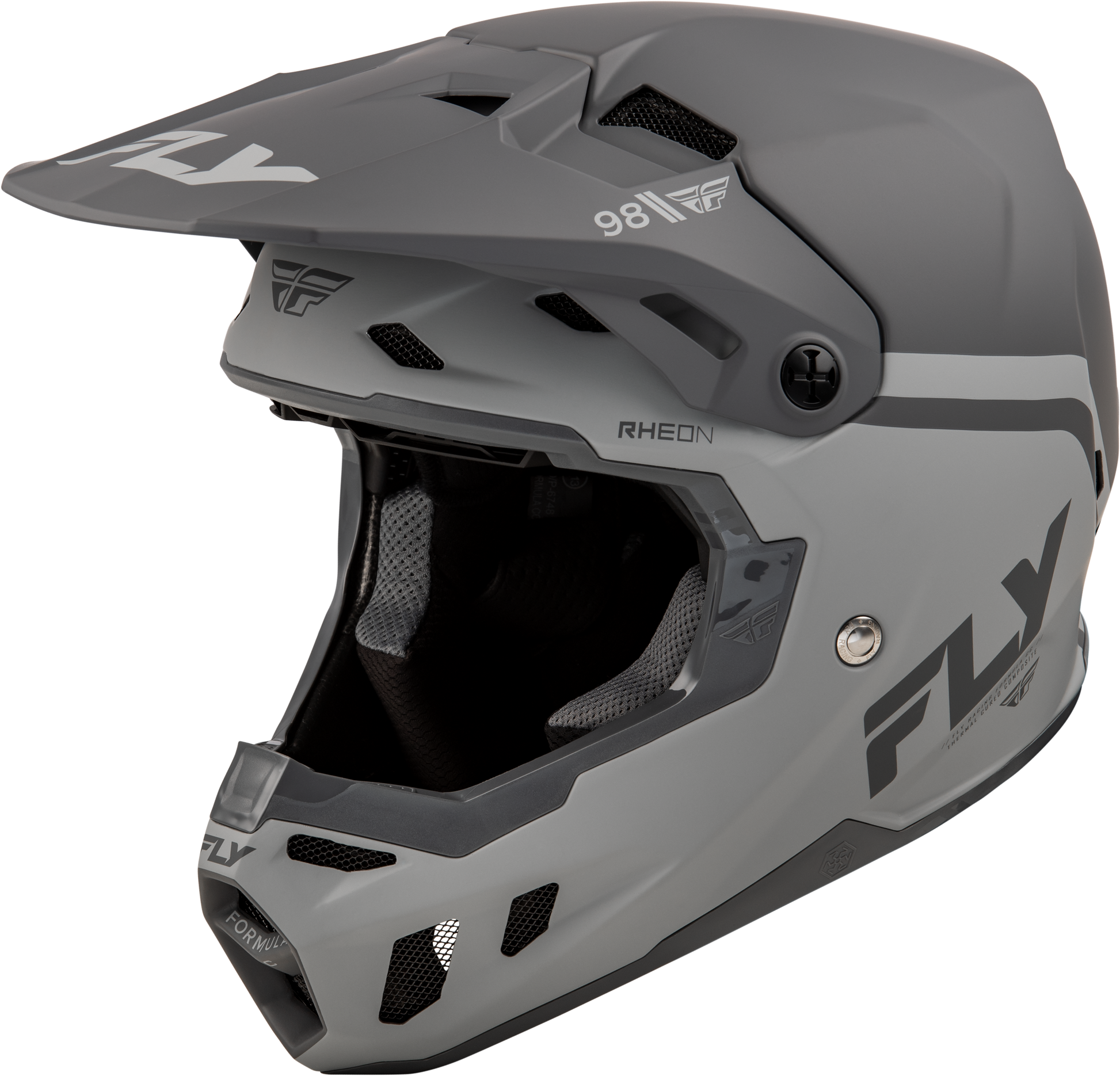 Youth Formula Cc Objective Helmet Matte Black/Grey Yl