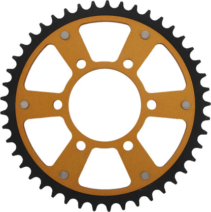 Rear Stealth Sprocket Alu/Stl 45t 520 Gld Kaw