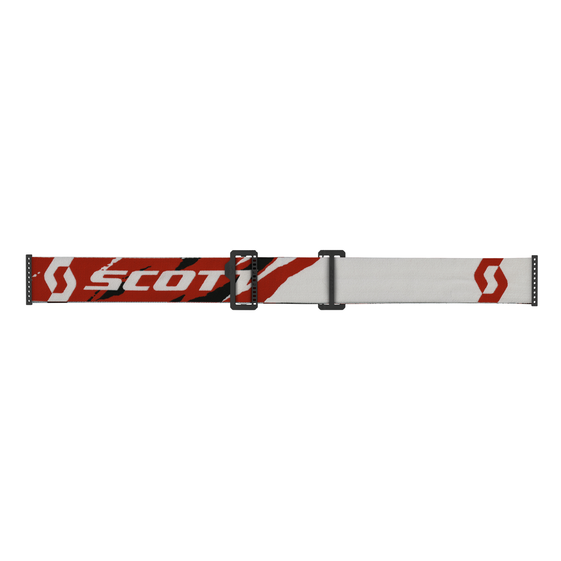 Prospect Goggle Red/White Orange Chrome Works Lens