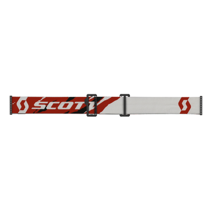 Prospect Goggle Red/White Orange Chrome Works Lens