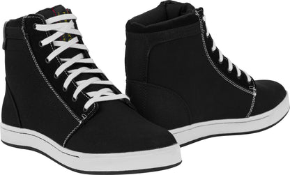 Axle Shoes Black/White Sz 09