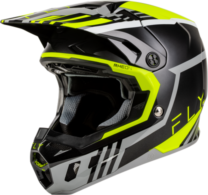 Formula Cc Strike Helmet Grey/Black/Hi Vis Lg