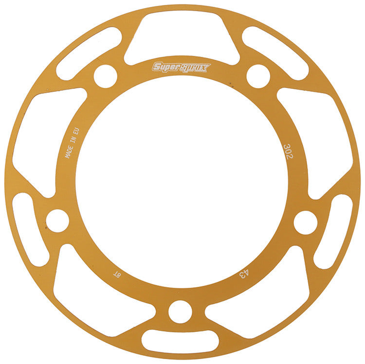 Rear Edge Sprkt Color Disk Alu 43t 530 Gld Hon