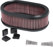 Nl Hi Flow Air Filter Ac Kit Black