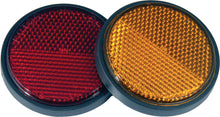 Reflector Stud Mount Amber