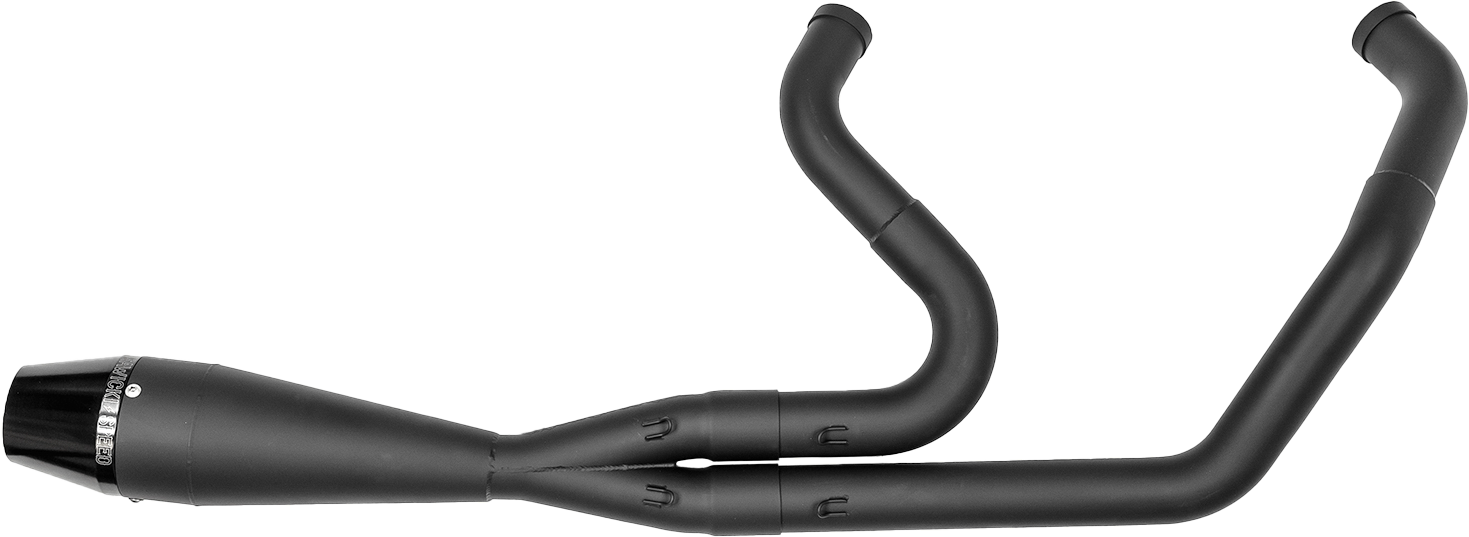 2in1 M8 Softail Shorty Pipe Black