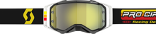 Prospect Pro Circuit Goggle Black/White Yellow Chrome Work