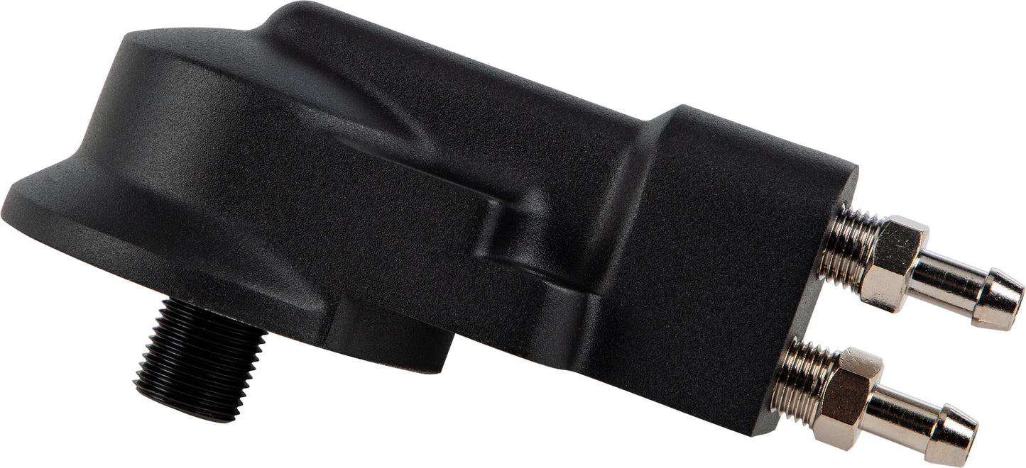 Oil Filter Housing Evo 92 99 Black Wrinkle